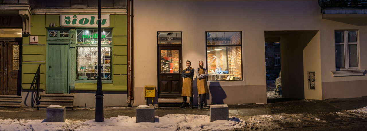 Nieczapla Coffee Roasters dwuosobowy team diagnostyczny